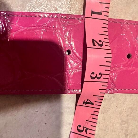 Stocko Vintage 50's XS/S Wide snake Chic Pink Belt - Picture 7 of 7